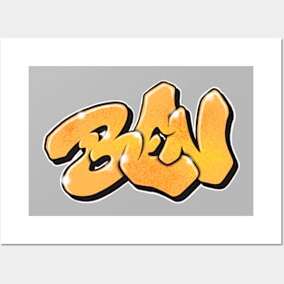 Ben - graffiti name Posters and Art